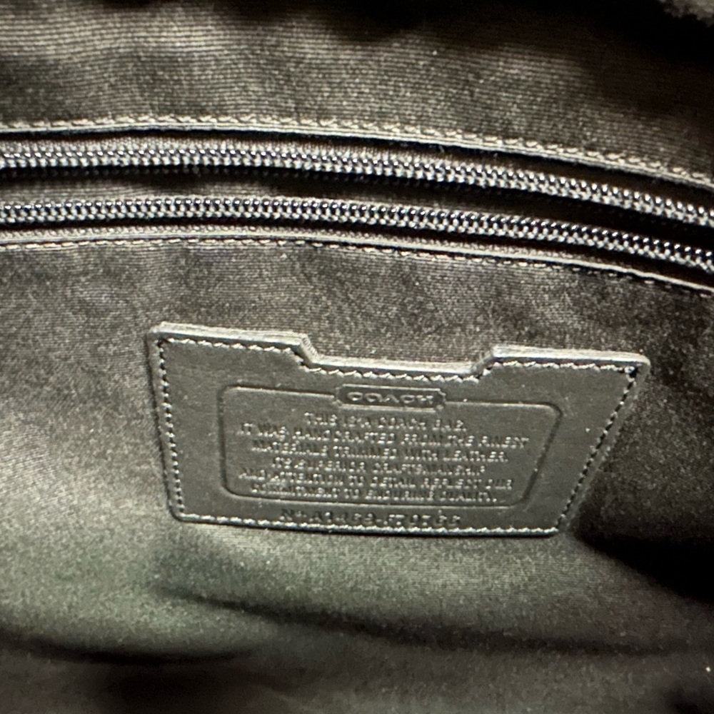 Men’s Coach Leather Briefcase Messenger Bag EUC - Picture 4 of 9